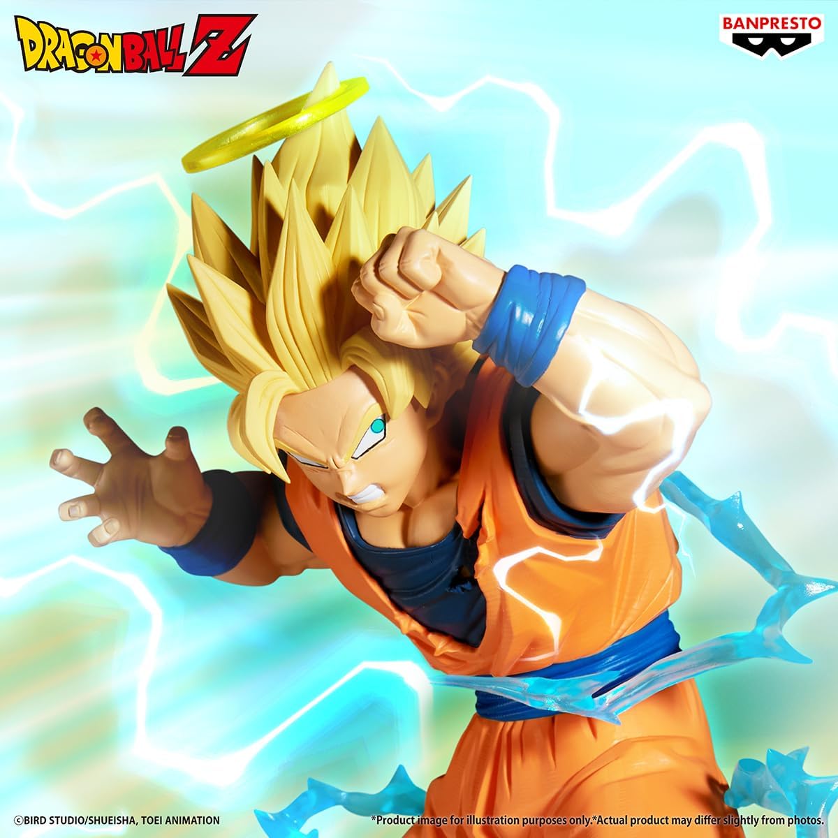 Dragon Ball Z Super Saiyan 2 Son Goku VS Majin Vegeta Match Makers Banpresto Figure