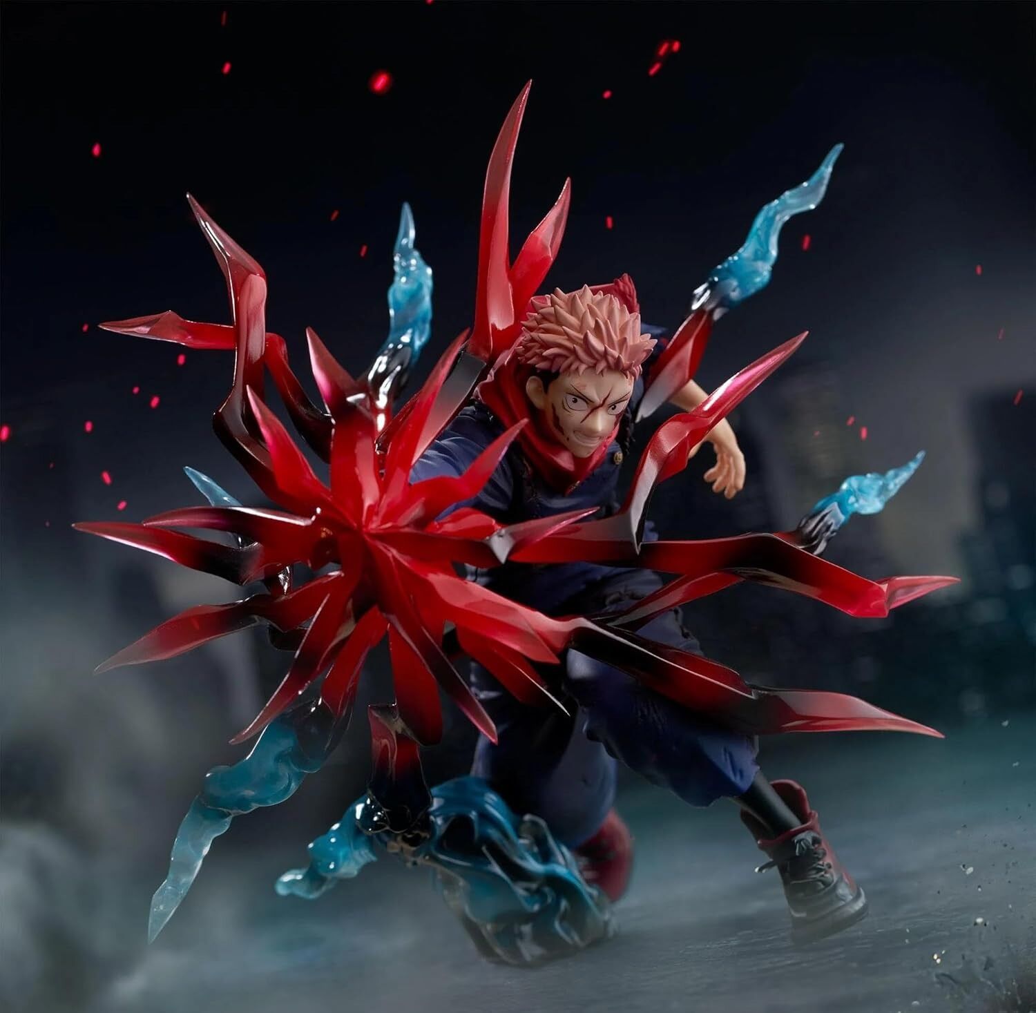 yuji Jujutsu Kaisen Itadori Yuji Figure | Black Flash Ver. | Luminasta