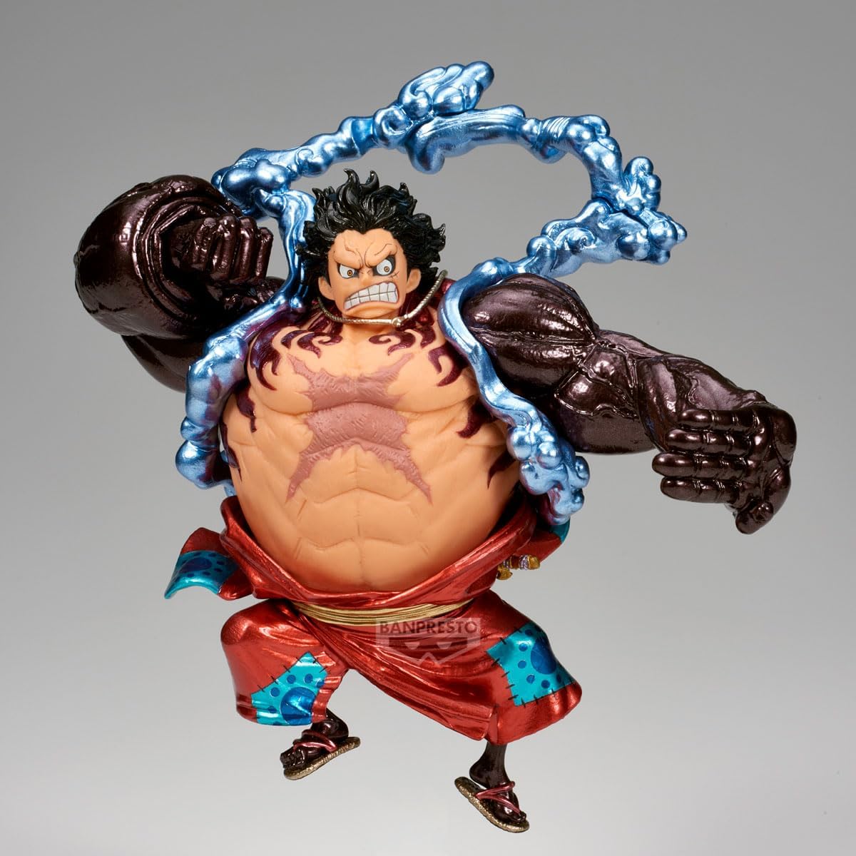 One Piece Monkey D Luffy Boundman Gear 4 Special Ver II King of Artist Banpresto Figure 17cm