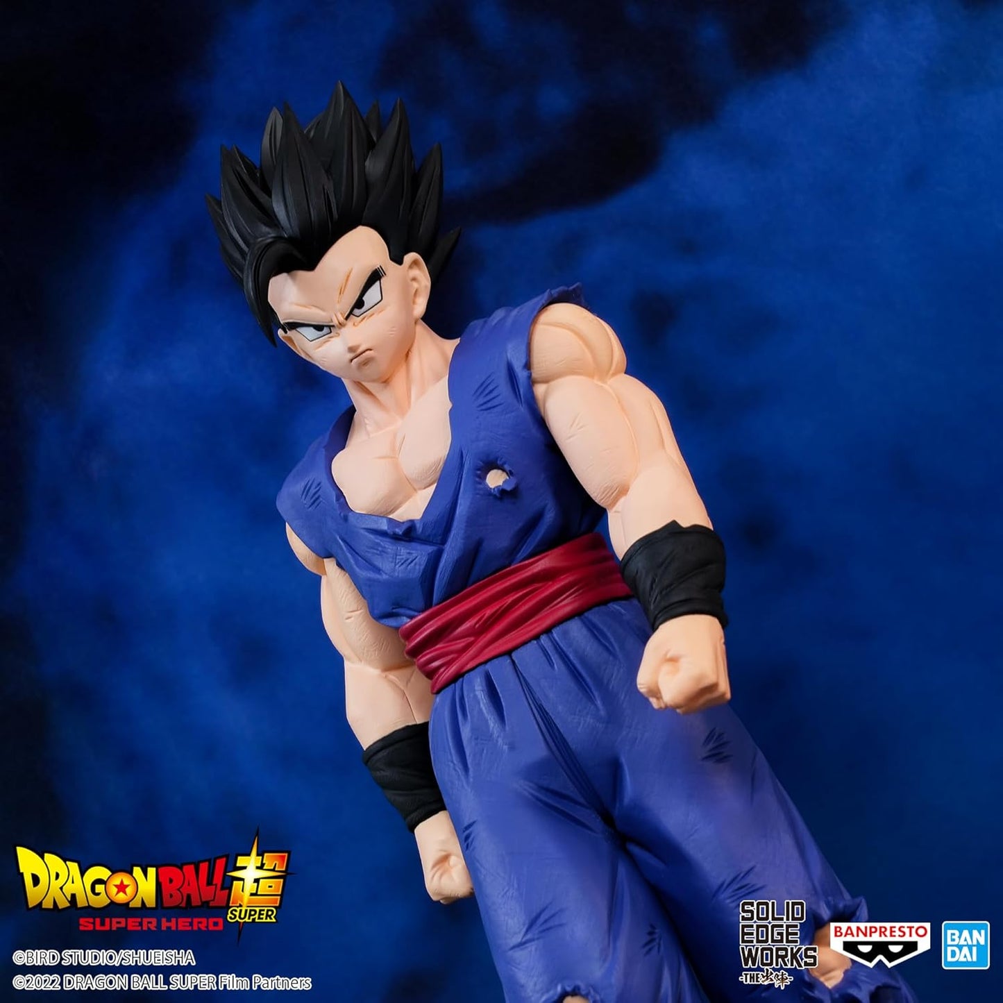 Dragon Ball Super Super Hero Ultimate Gohan Solid Edge Works Figure 19cm Banpresto