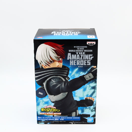 My Hero Academia Shoto Todoroki Figure | World Heros Mission | Banpresto