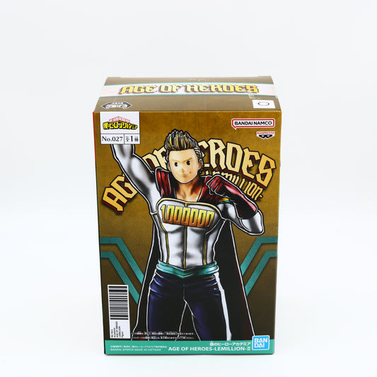 My Hero Academia Lemillion Figure | Ages of Heroes | No.27 | Banpresto