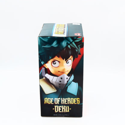 My Hero Academia Izuku Midoriya Figure | Age of Heros | No. 017 | Banpresto