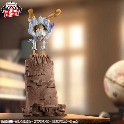 One Piece Monkey D Luffy Gear 5 Fig Life Mobile Phone Stand 10cm Banpresto