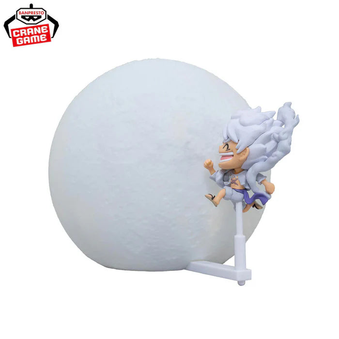 Figurine Lumineuse One Piece Luffy | Gear 5 Tambour de la Libération | Banpresto