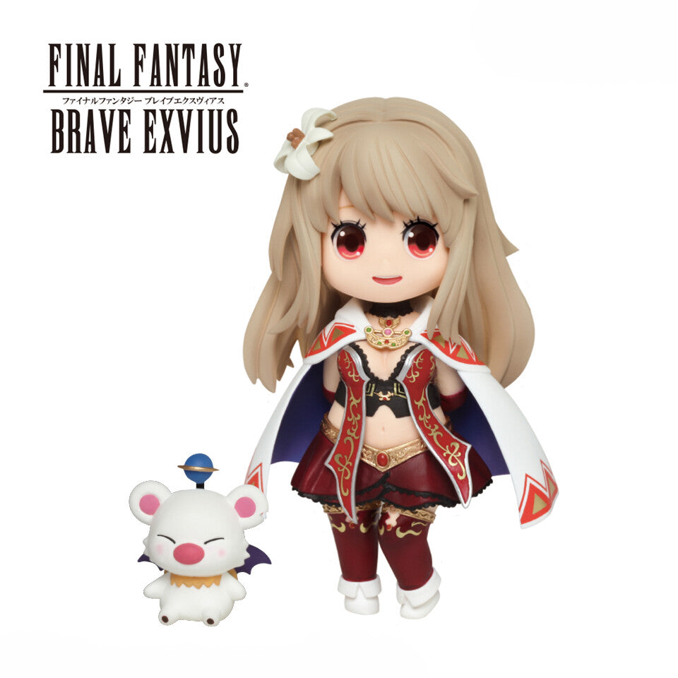 Final Fantasy Brave Exvius Fina and Moogle Puchieete Figure 13.9cm Taito