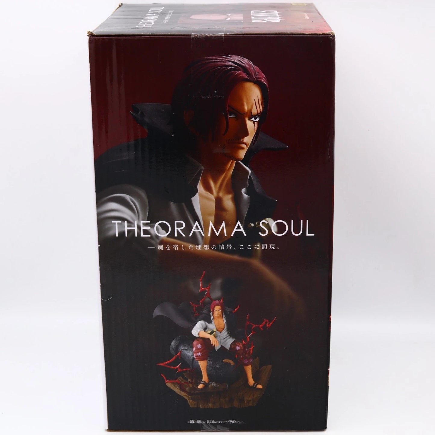 One Piece Red-Haired Shanks Theorama Soul Figure 24cm Banpresto