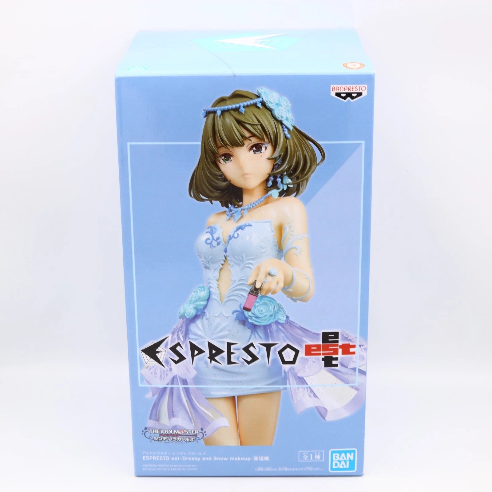 The Idolmaster Cinderella Girls Kaede Takagaki Espresto Dressy Snow Makeup Banpresto Figure 22cm