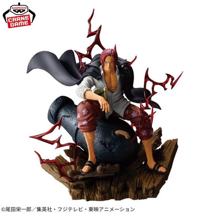 One Piece Red-Haired Shanks Theorama Soul Figure 24cm Banpresto