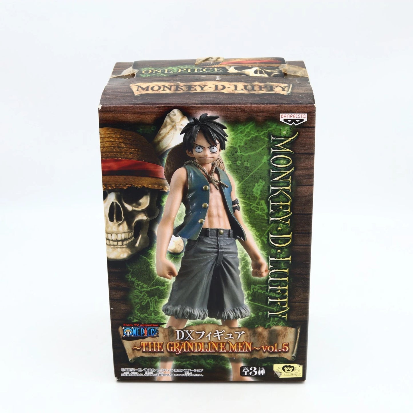 One Piece Monkey D. Luffy The Grandline Men DX Vol. 5 Banpresto Figure
