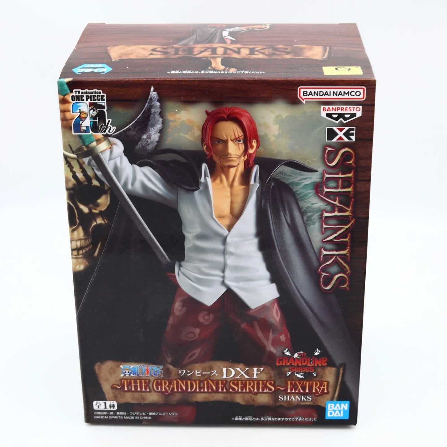 One Piece Shanks The Grandline Series Extra DXF Banpresto Figure 17cm