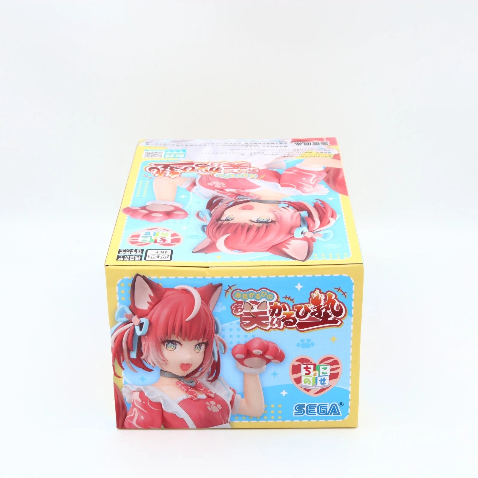 Akami Karubi VTuber Comedy Karubi School Chokonose Premium Figure 14cm SEGA
