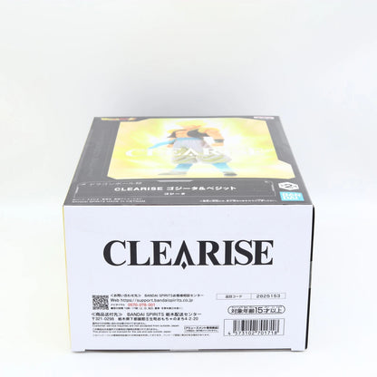 Dragon Ball Super Super Saiyan Gogeta Clearise Figure 23cm Banpresto