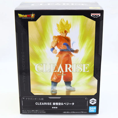 Dragon Ball Super Super Saiyan Son Goku Clearise Figure 23cm Banpresto