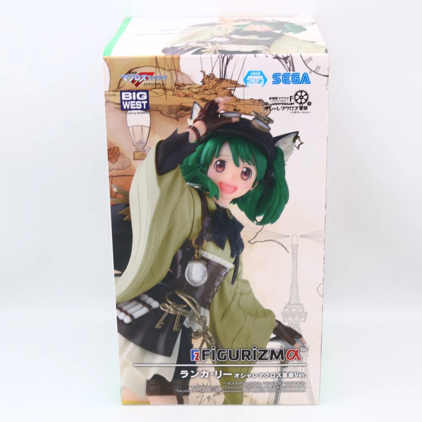 Macross Frontier Ranka Lee Oshare Macross Revolution Figurizm Alpha SEGA Figure 17cm