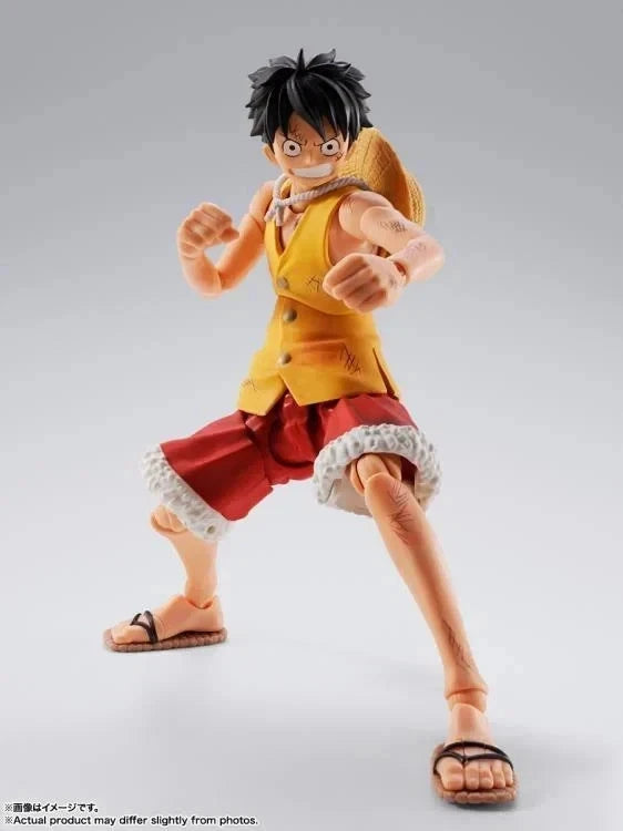One Piece Monkey D. Luffy Marineford S.H.Figuarts Figure 14.5cm Bandai Spirits