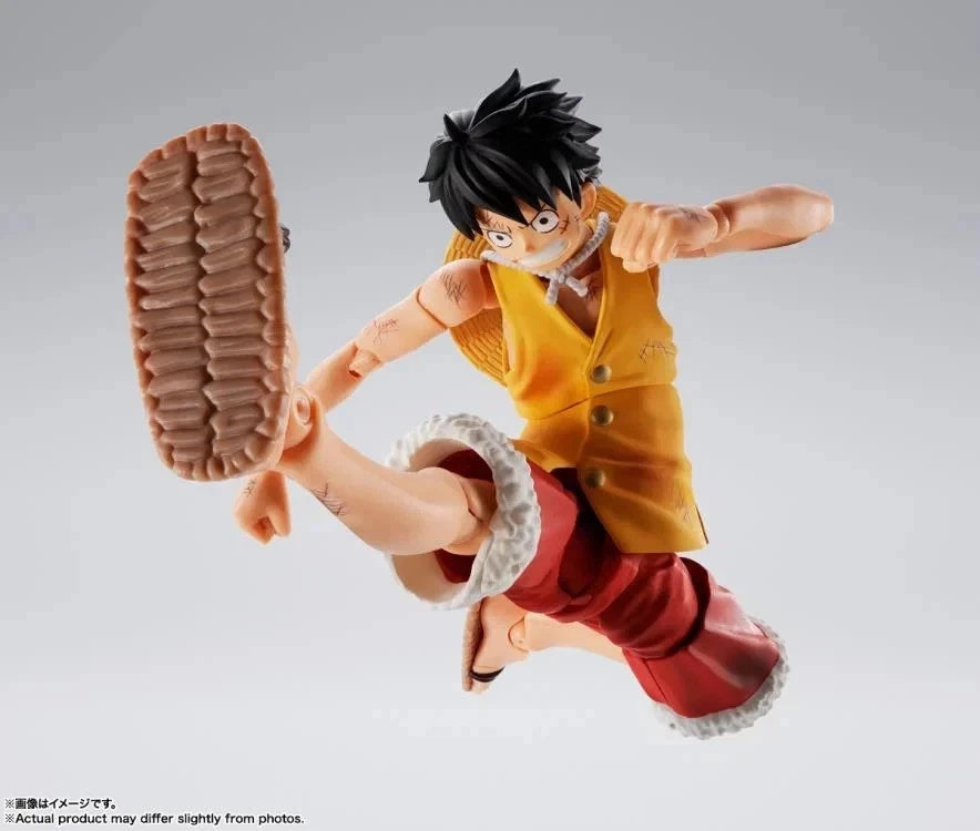 One Piece Monkey D. Luffy Marineford S.H.Figuarts Figure 14.5cm Bandai Spirits
