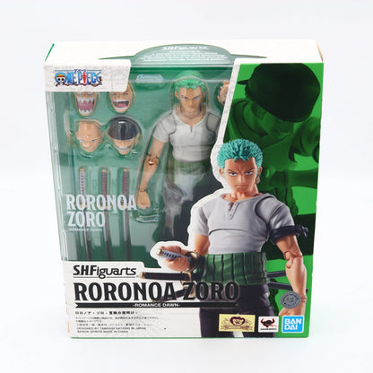 One Piece Roronoa Zoro Romance Dawn S.H.Figuarts Figure 15cm Bandai Spirits