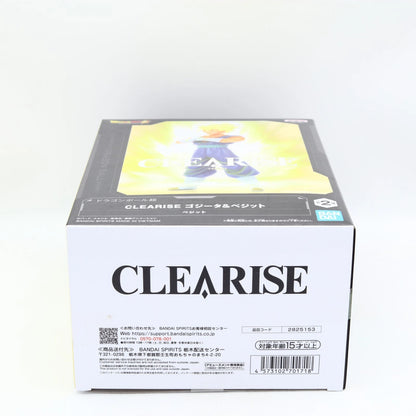 Dragon Ball Super Super Saiyan Vegito Clearise Figure 23cm Banpresto