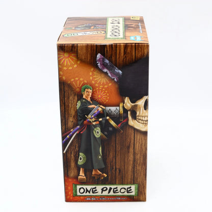 One Piece Zoro DXF The Grandline Series Wanokuni Yukata Ver figure from One Piece by Banpresto