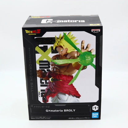 Dragon Ball Z Super Saiyan Broly Full Power GxMateria Banpresto Figure 22cm