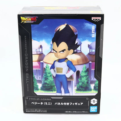 Dragon Ball Daima Vegeta Mini Figure with Panel 9cm Banpresto