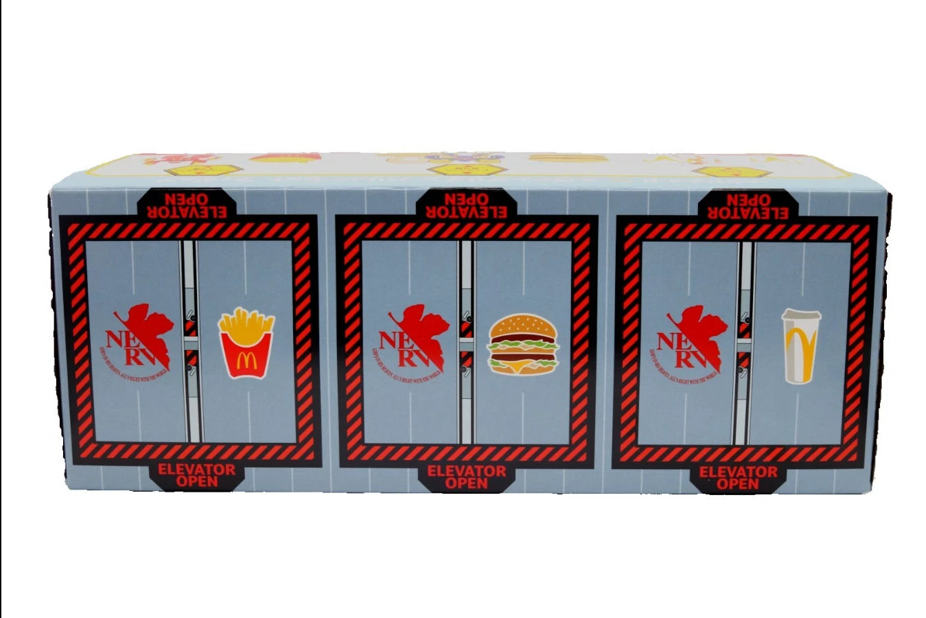 Evangelion x McDonald's Value Set Figure Big Mac Fries Shake Japan Exclusive