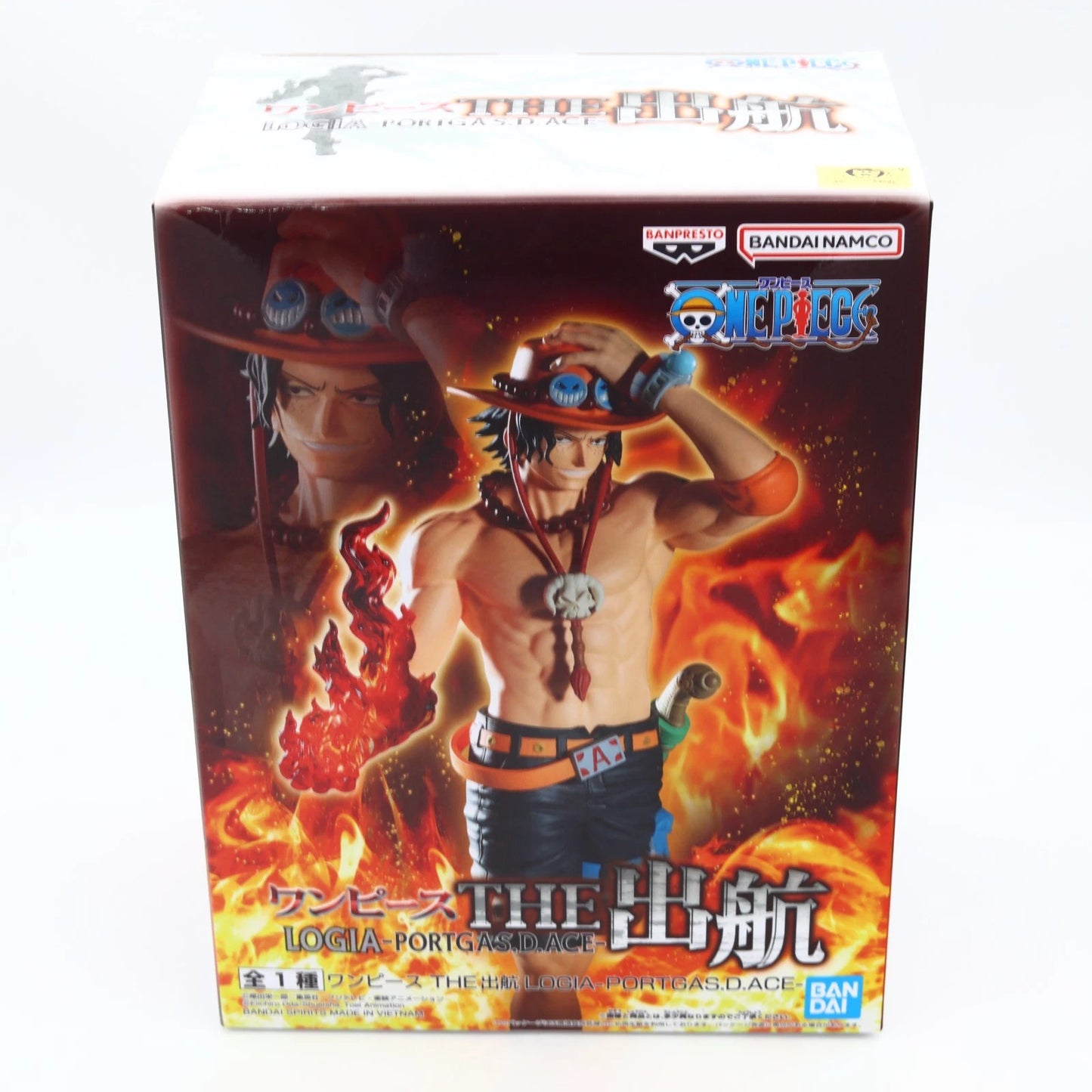One Piece Portgas D Ace Figure - 19cm | The Departure LOGIA | Banpresto