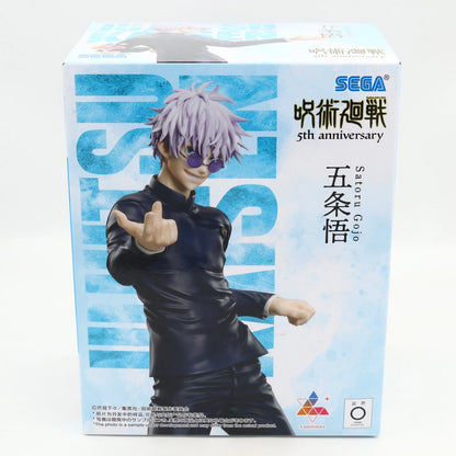 Jujutsu Kaisen Satoru Gojo 5th Anniversary Luminasta Figure 23cm SEGA