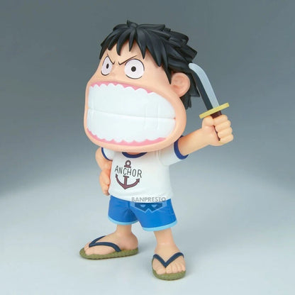 One Piece Monkey D. Luffy Big Sofvimates Figure 15cm Banpresto