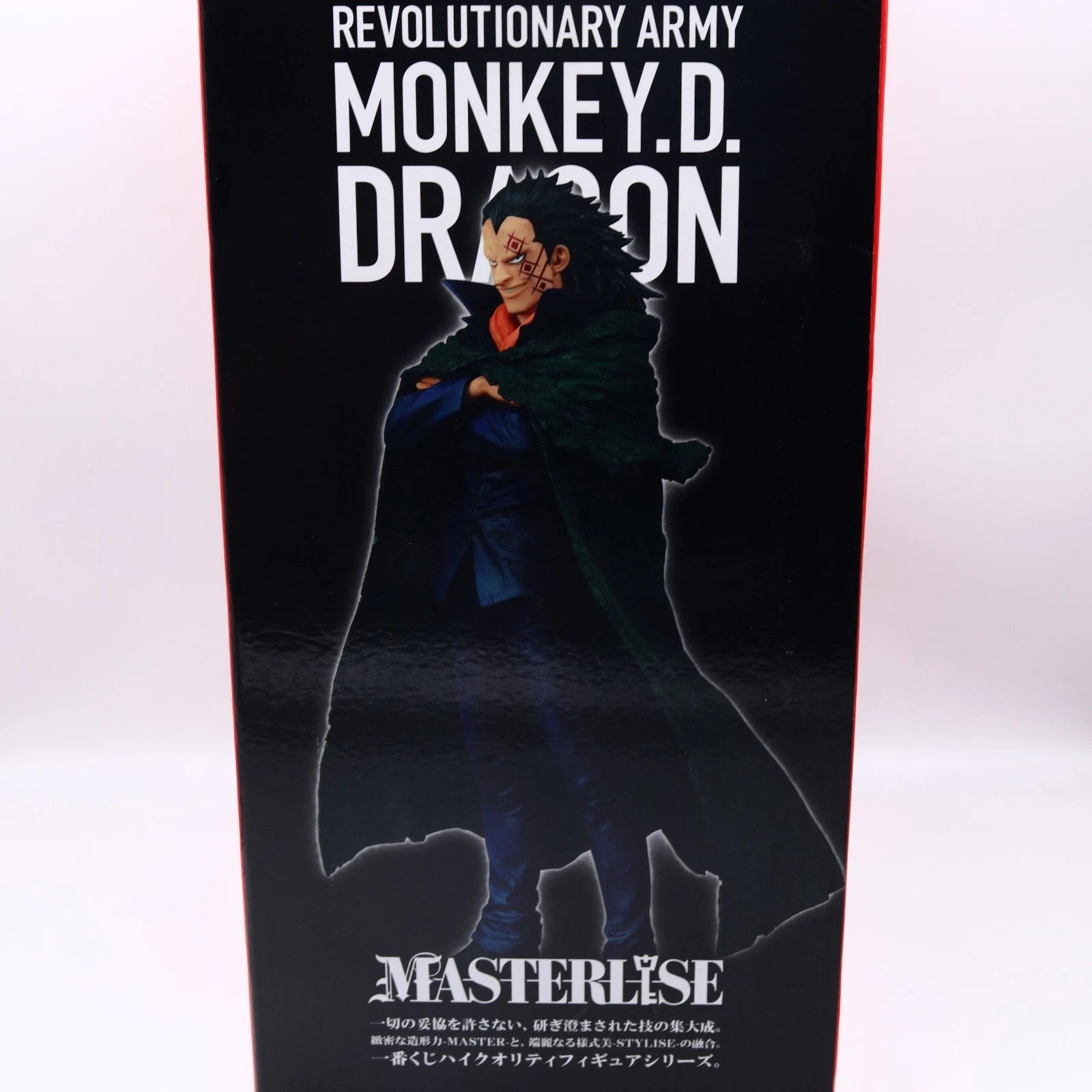 One Piece Monkey D Dragon Revolutionary Flame A Prize Ichiban Kuji MASTERLISE Figure 26cm