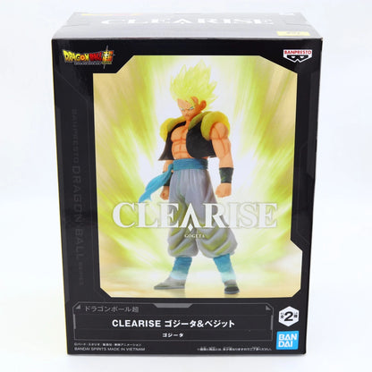 Dragon Ball Super Super Saiyan Gogeta Clearise Figure 23cm Banpresto