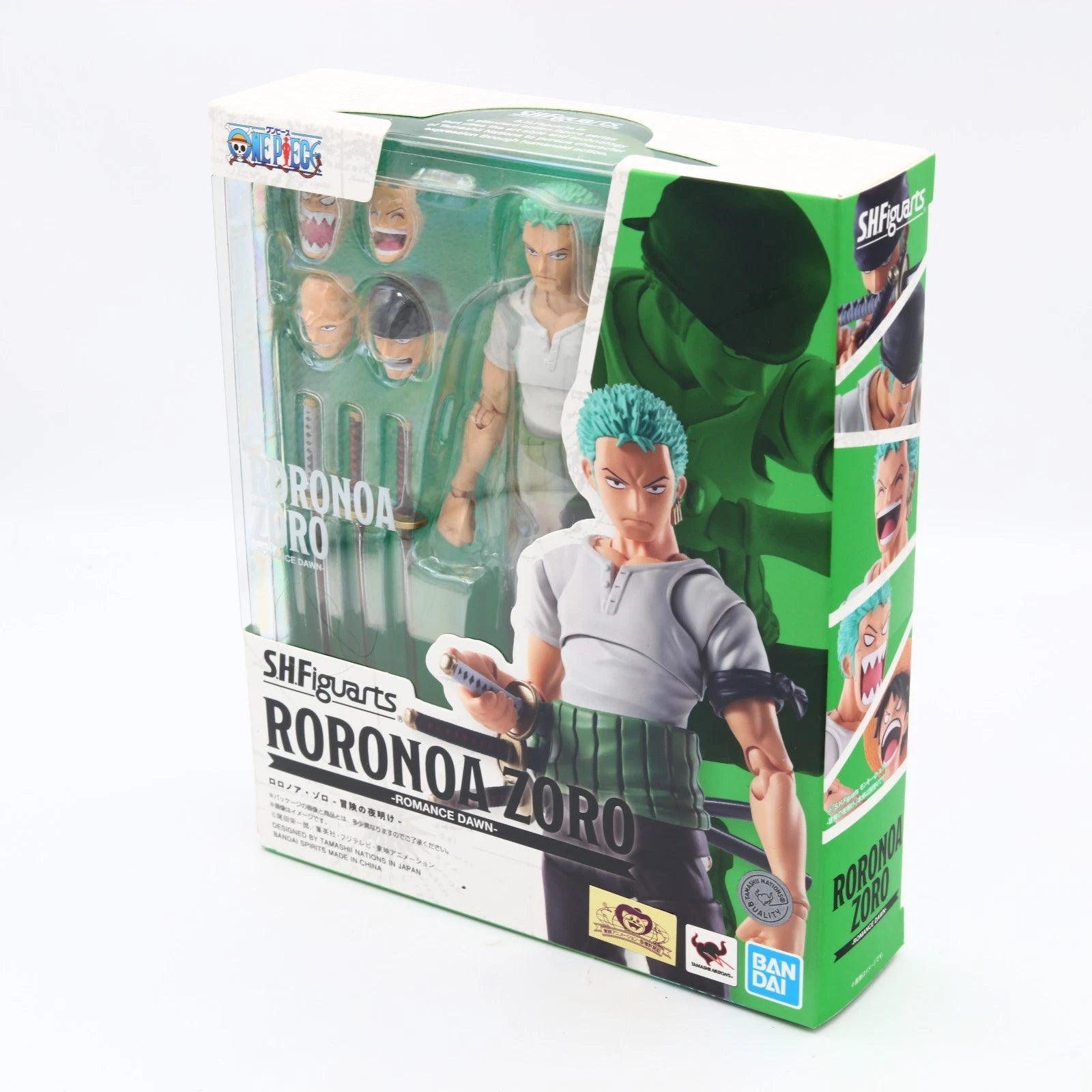 One Piece Roronoa Zoro Romance Dawn S.H.Figuarts Figure 15cm Bandai Spirits
