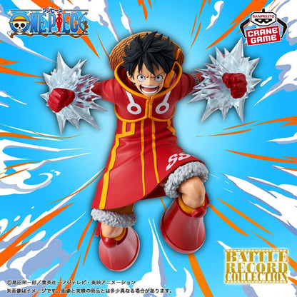 One Piece Monkey D Luffy Egghead Battle Record Collection Figure 14cm Banpresto