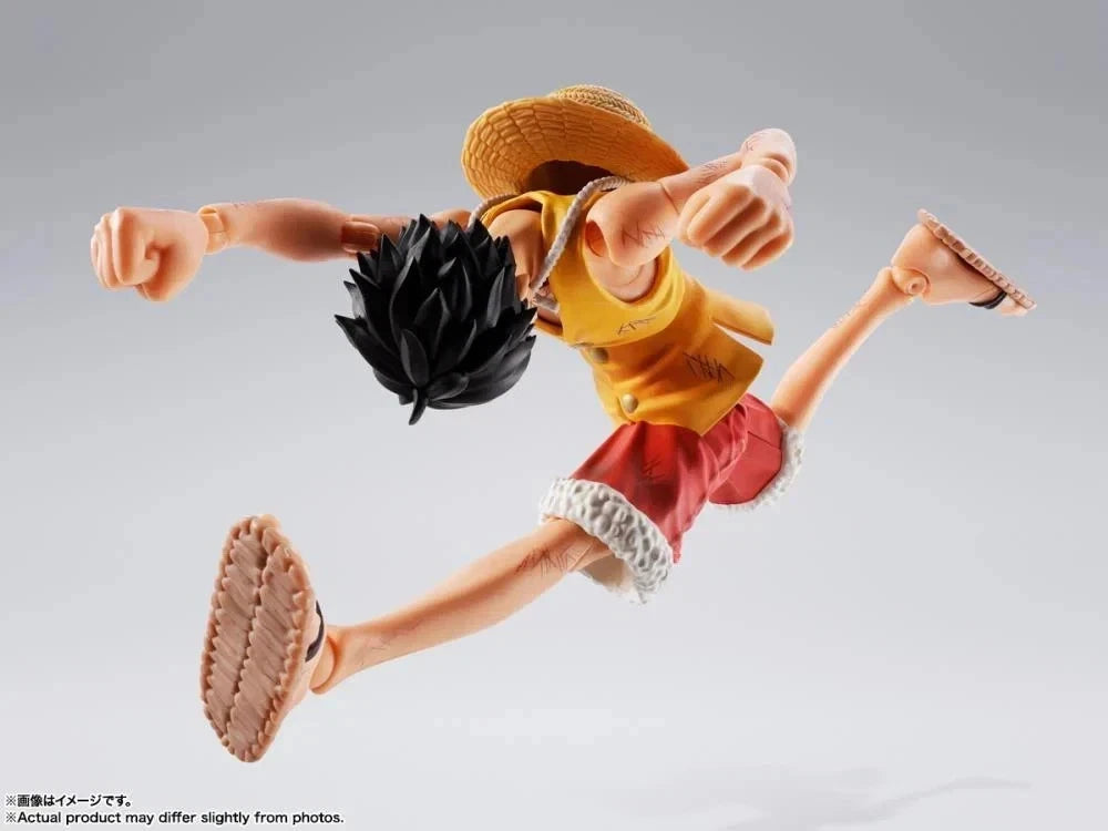 One Piece Monkey D. Luffy Marineford S.H.Figuarts Figure 14.5cm Bandai Spirits