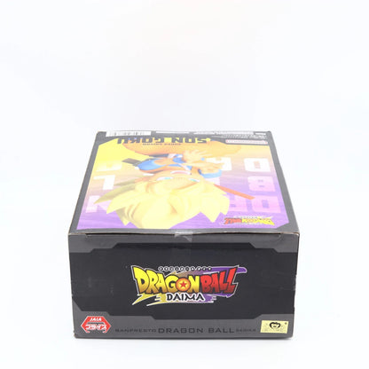Dragon Ball Daima Super Saiyan Son Goku Mini Figure with Panel 13cm Banpresto