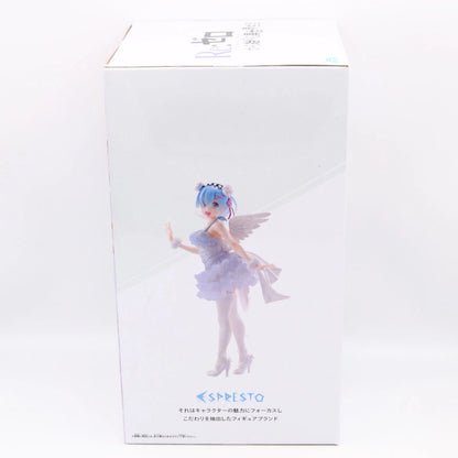 Re Zero Rem Clear and Dressy Special Color Ver ESPRESTO Banpresto Figure 22cm