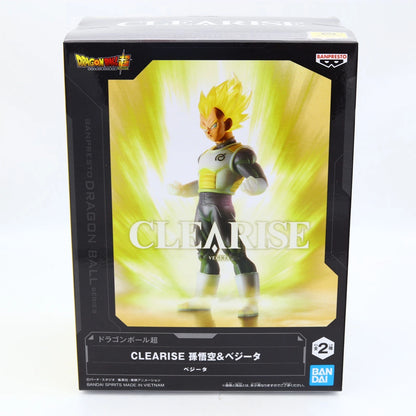 Dragon Ball Super Super Saiyan Vegeta Clearise Figure 21cm Banpresto