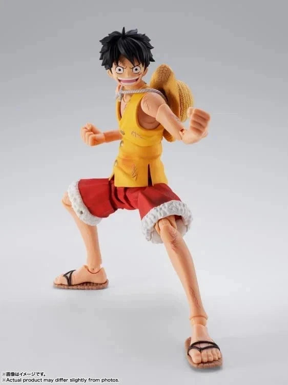 One Piece Monkey D. Luffy Marineford S.H.Figuarts Figure 14.5cm Bandai Spirits
