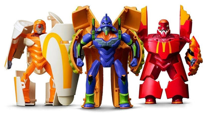 Evangelion x McDonald's Value Set Figure Big Mac Fries Shake Japan Exclusive