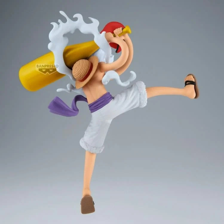 One Piece Monkey D Luffy Gear 5 II Battle Record Collection Figure 17cm Banpresto
