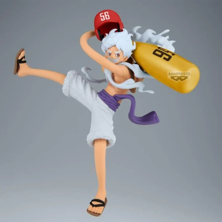 One Piece Monkey D Luffy Gear 5 II Battle Record Collection Figure 17cm Banpresto
