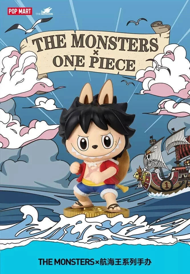 POPMART | Labubu × One Piece Blind Box (Lot Complet x12) | Authentique et Non Ouvert