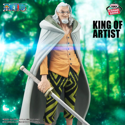 One Piece Silvers Rayleigh King of Artist Figure 23cm Banpresto