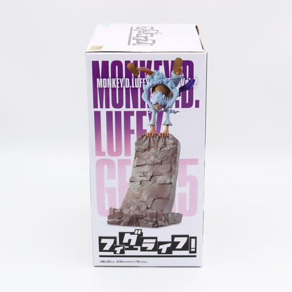 One Piece Monkey D Luffy Gear 5 Fig Life Mobile Phone Stand 10cm Banpresto