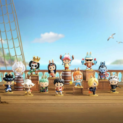 POPMART | Labubu × One Piece Blind Box (Lot Complet x12) | Authentique et Non Ouvert