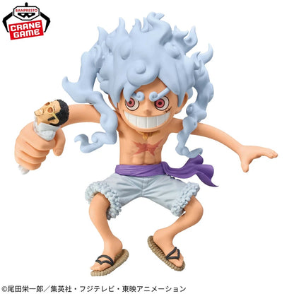 One Piece Monkey D Luffy Gear 5 VS Borsalino Mega WCF Banpresto Figure 13cm