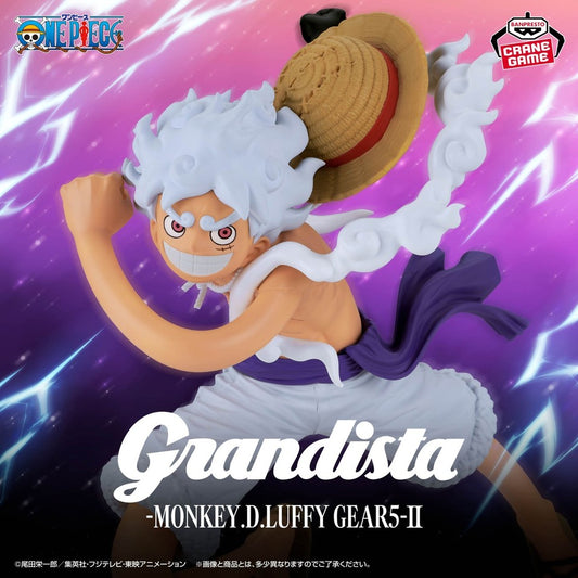One Piece Monkey D Luffy Gear 5 II Grandista Figure 23cm Banpresto