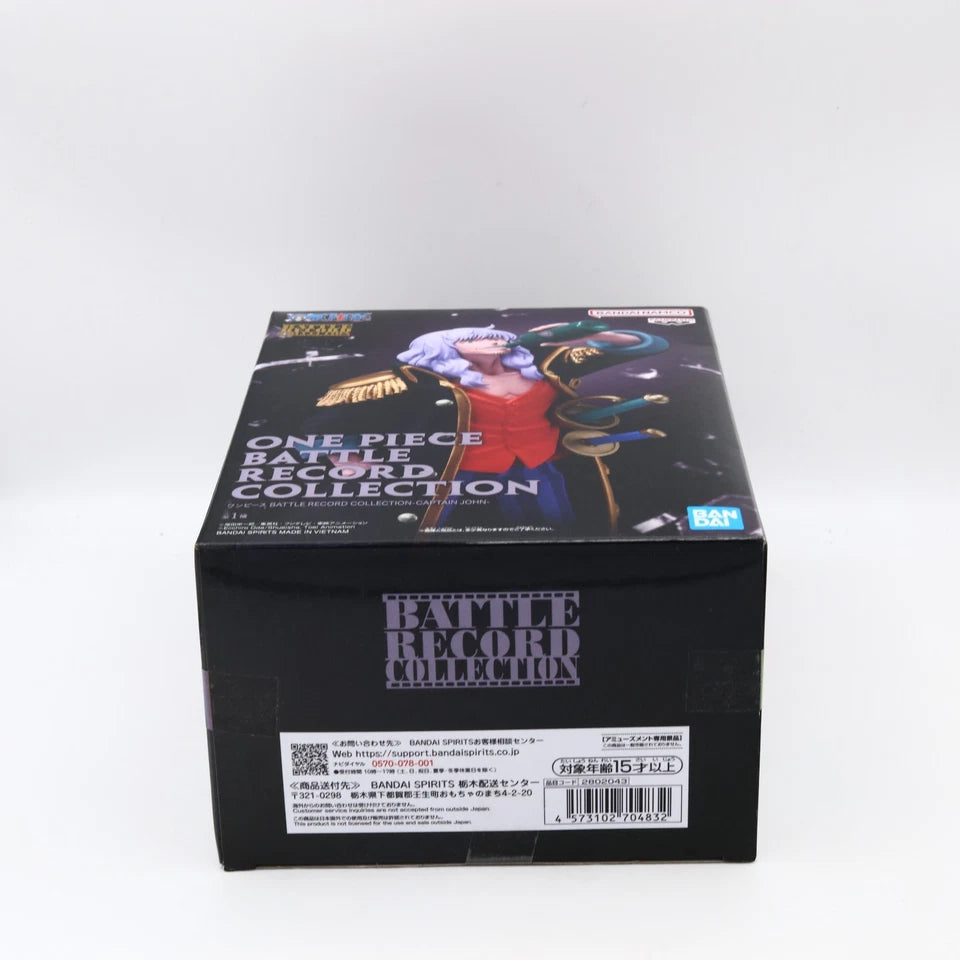 One Piece Captain John Battle Record Collection Banpresto Figure 21cm