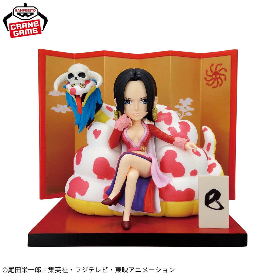 One Piece Boa Hancock and Salome Year of the Snake WCF Special Banpresto Figure 6cm
